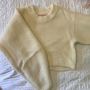 Cropped Urban Outfitters sweater